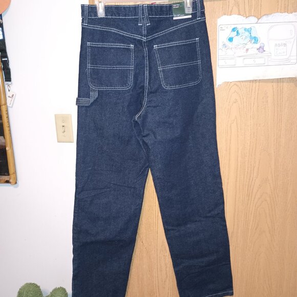 NEW Wild Fable™ Women's High-Rise Easy Rigid Straight Jeans Ultra Dark Wash - Picture 5 of 11